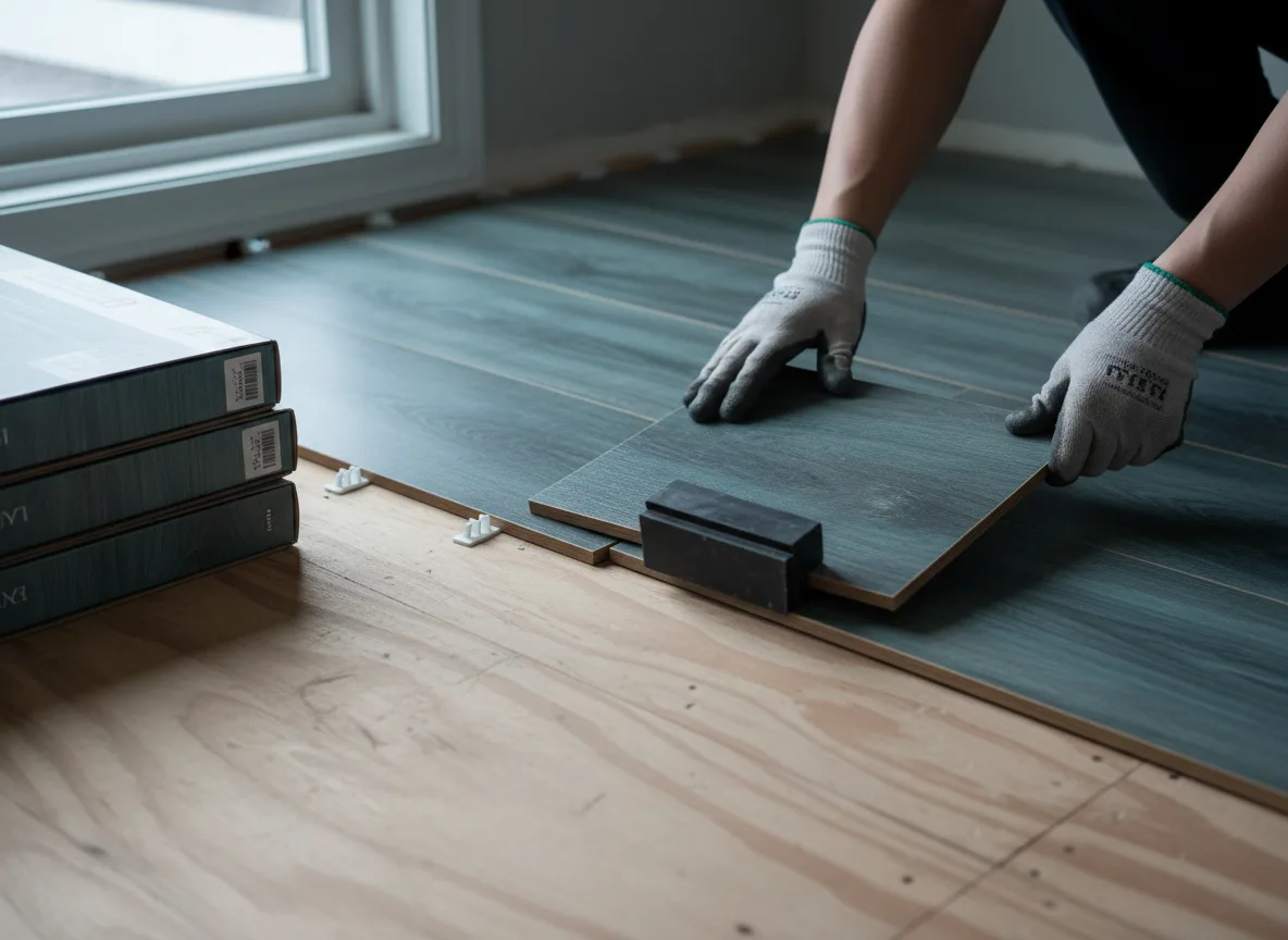 Luxury Vinyl Plank Installation company in Andover, KS
